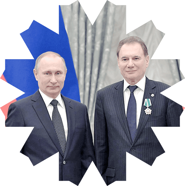 Владимир Хавинсон и Владимир Путин