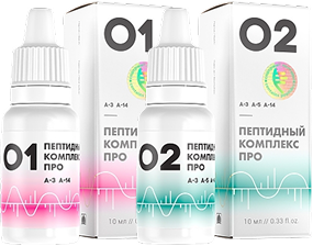 Пептидные комплексы
в растворе ПРО